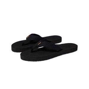 Teva Women's Mush II Flip-Flop, Black, size 8W